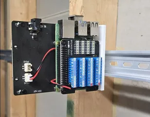 Raspberry PI GeekPi SSD Din Rail Mount