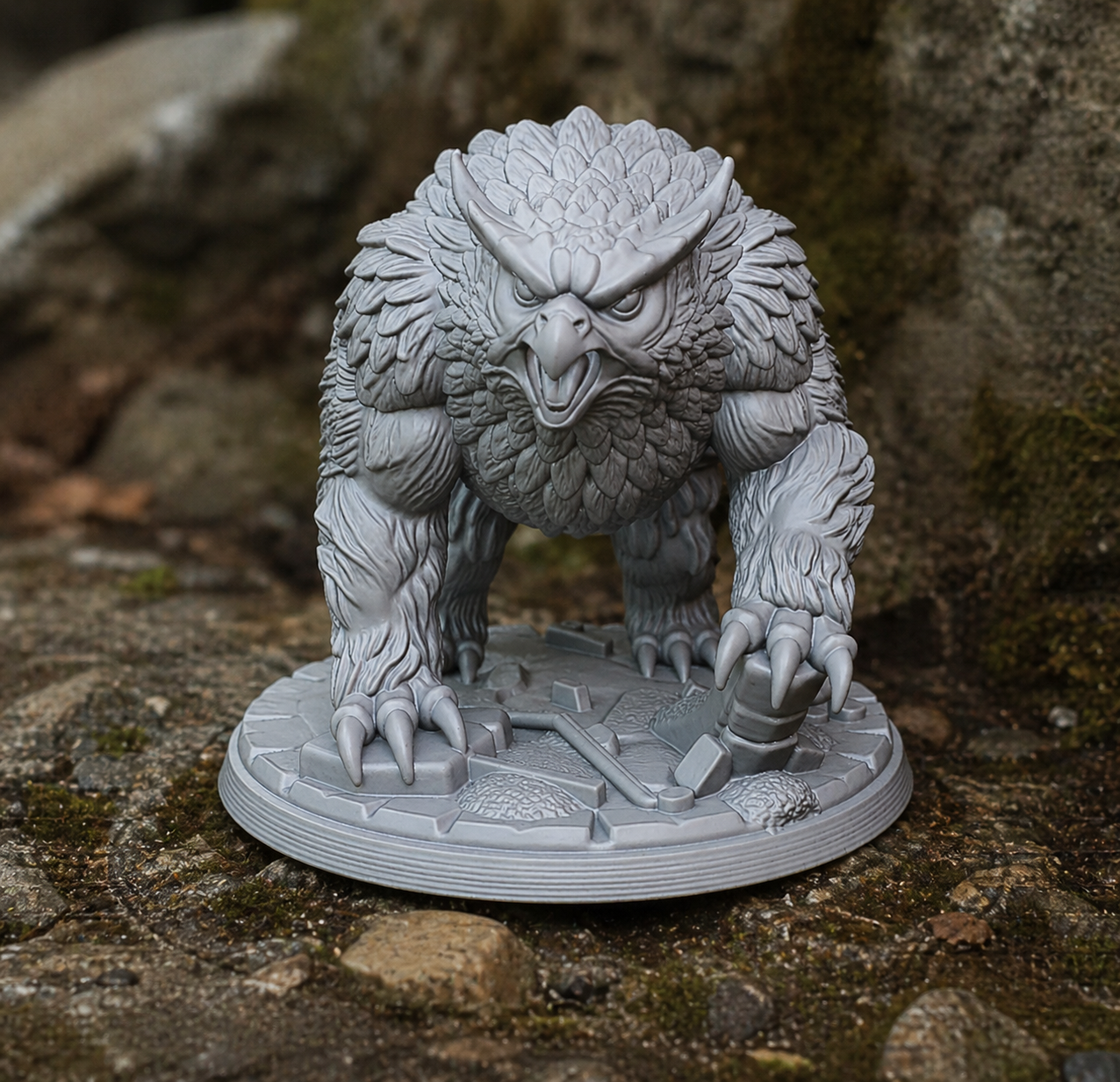 Owlbear Creature DND