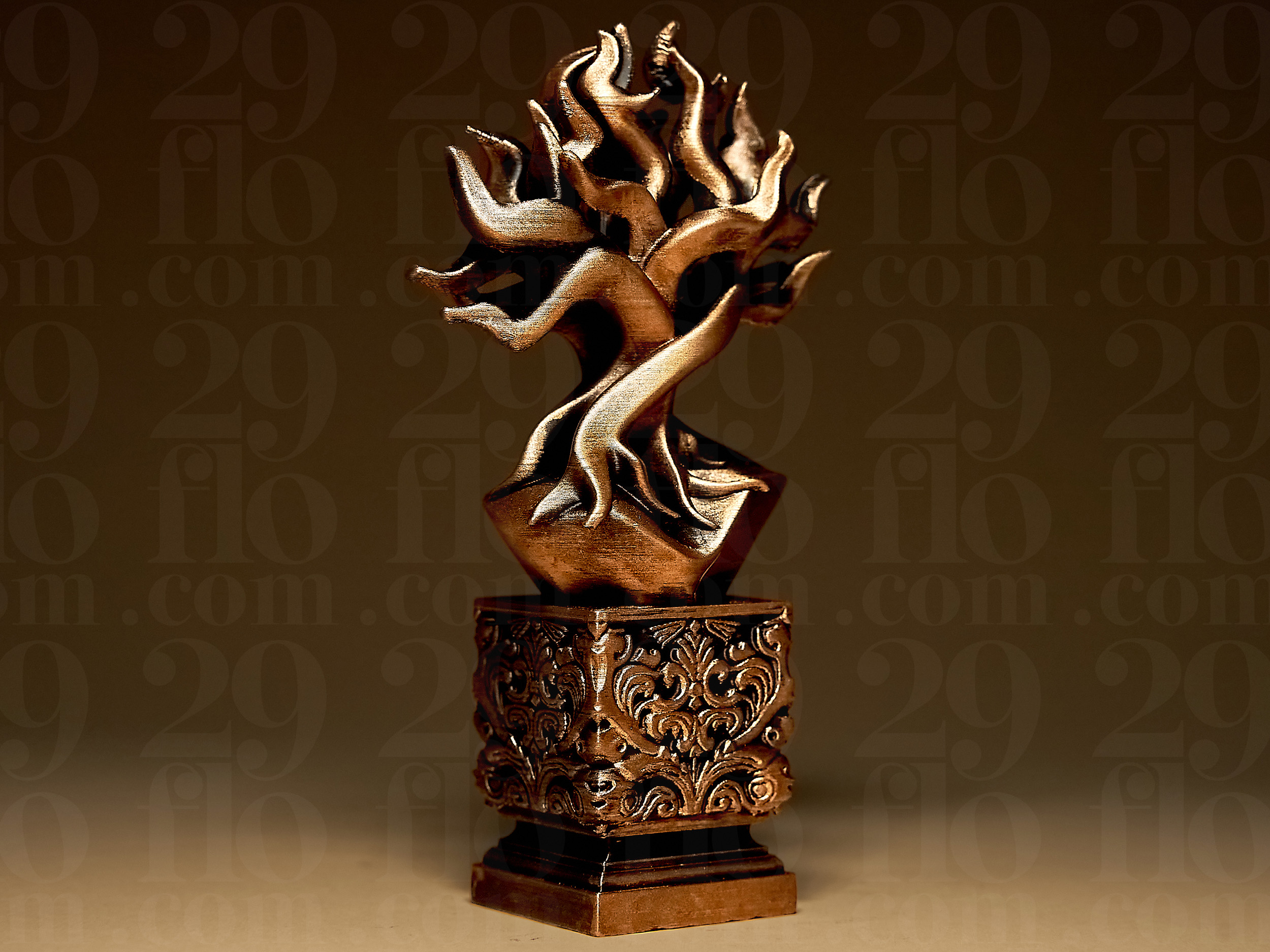Miniatura 5 do modelo 3D Elementals Statues