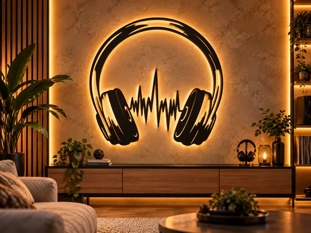 WallArt - Music Headphones