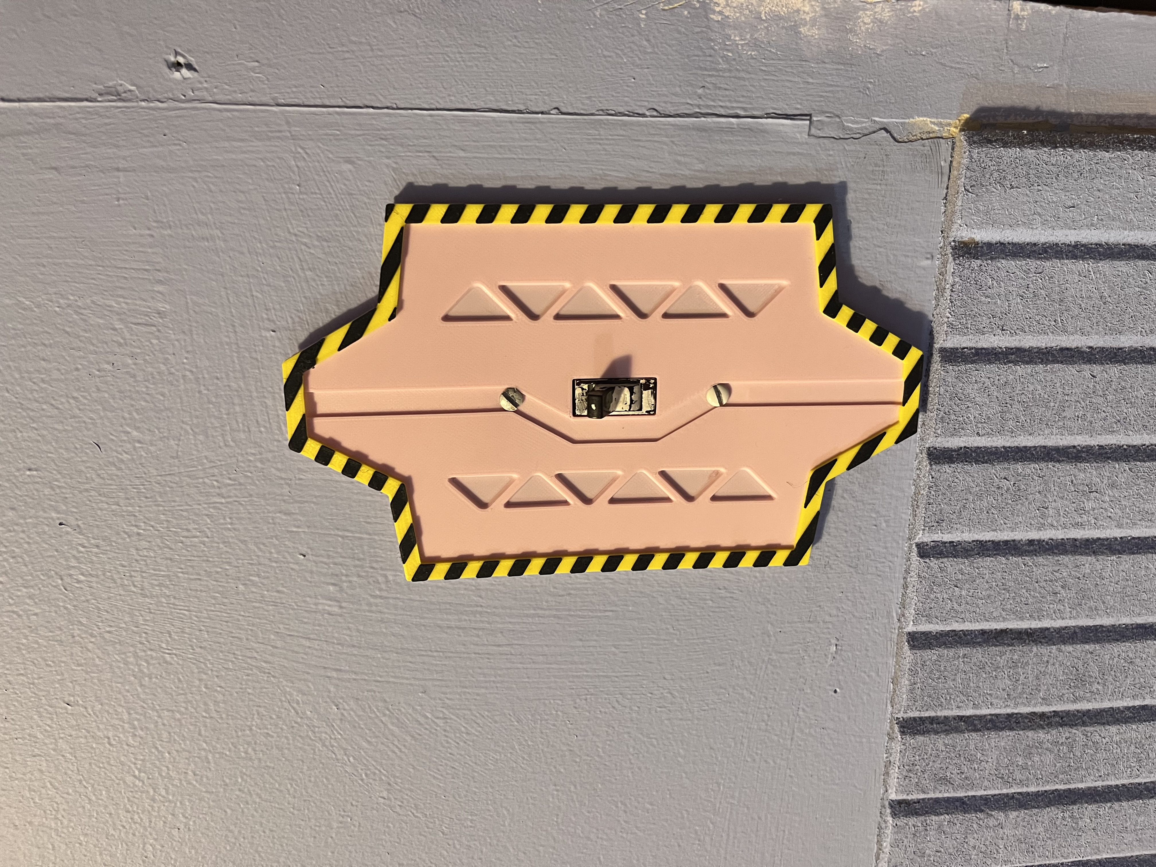 Sci-fi Light Switch Holder