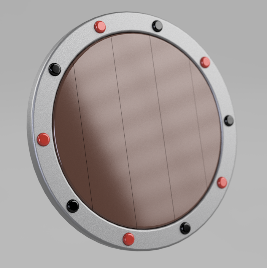 Modular Round Shield Housing Kit - Kid-Sized for Play
