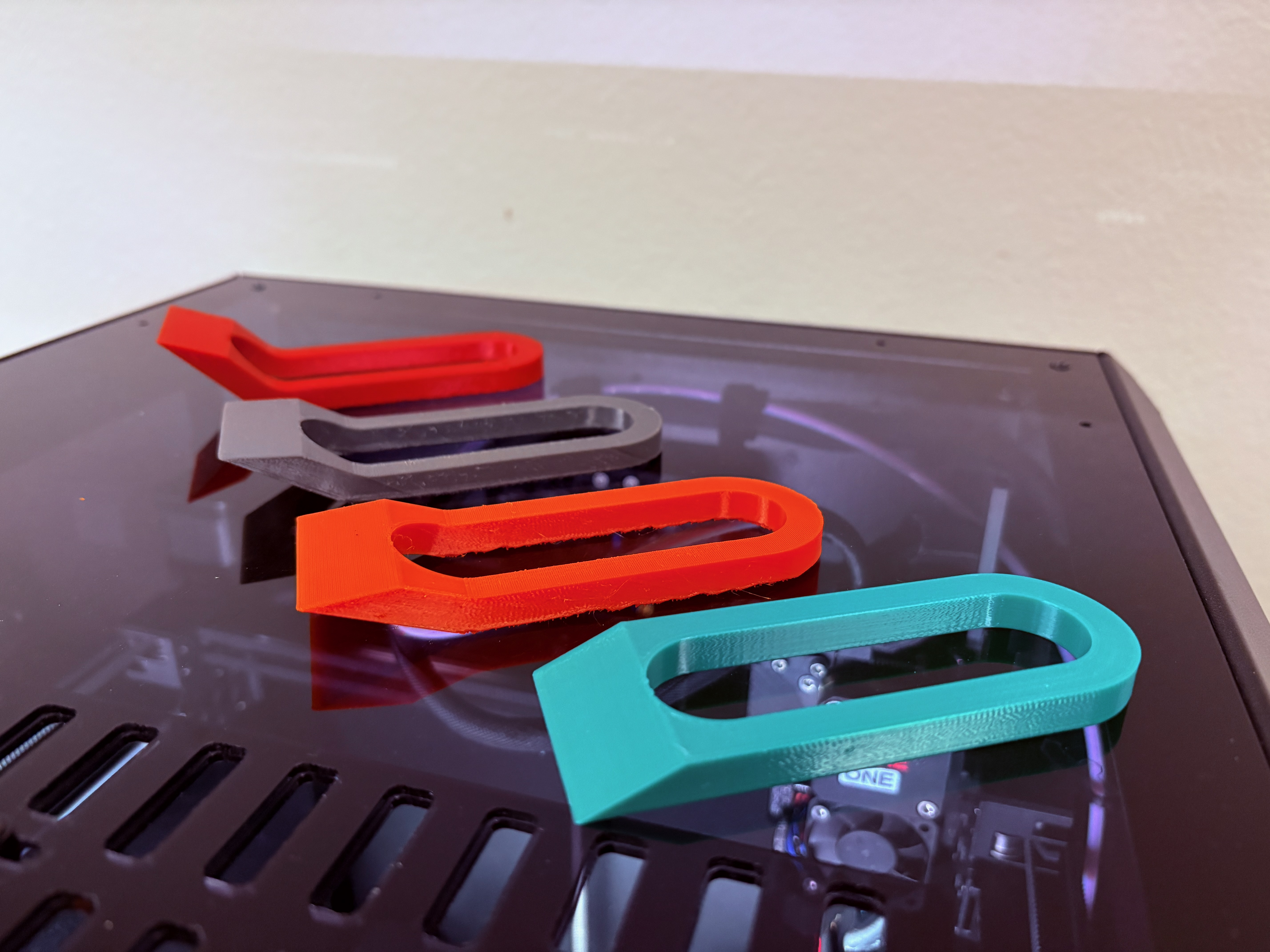 Heat Bed Angled Handle Scraper