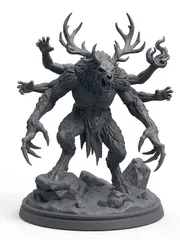 Wendigo Statue