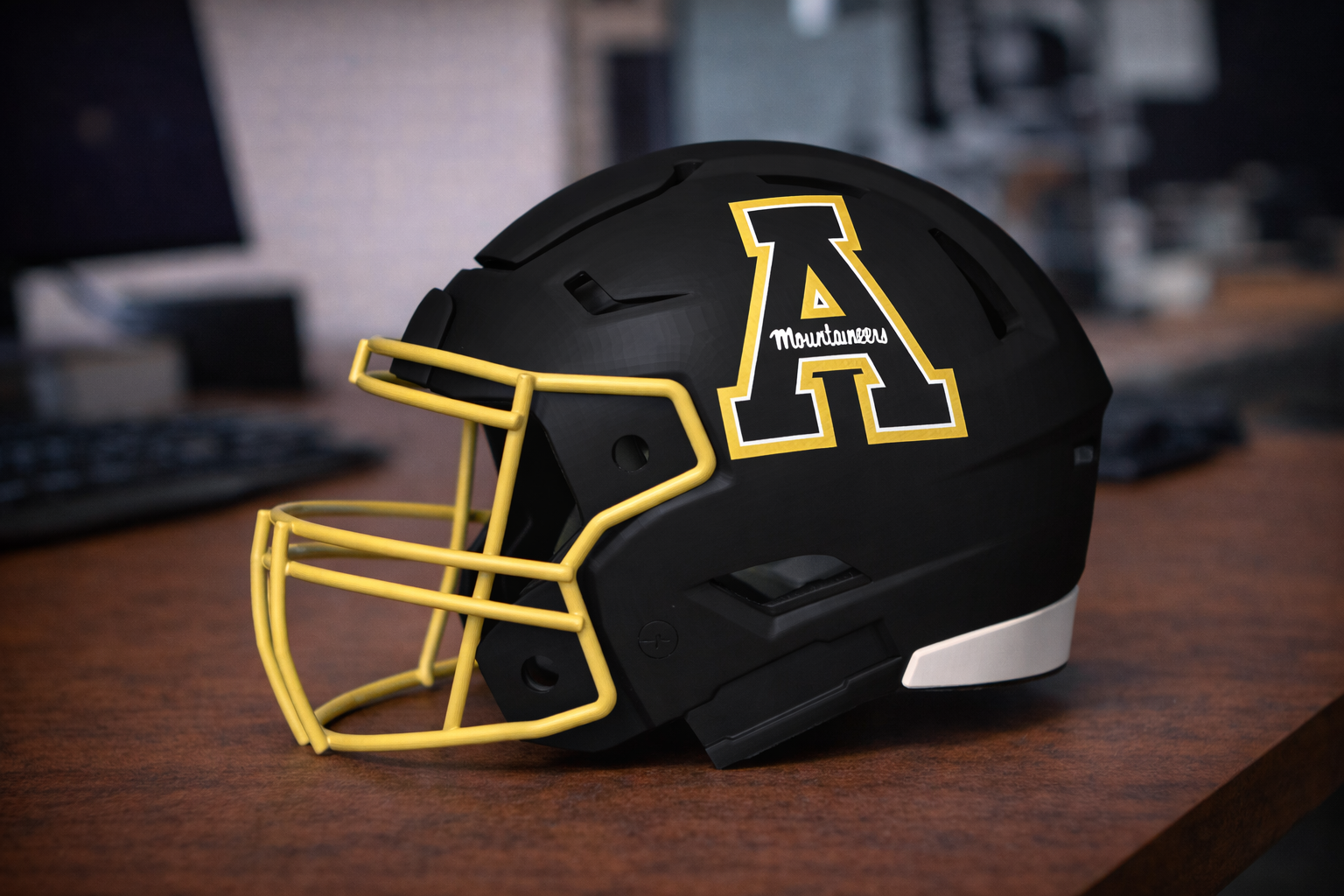 Appalachian State Mountaineers Football Helmet