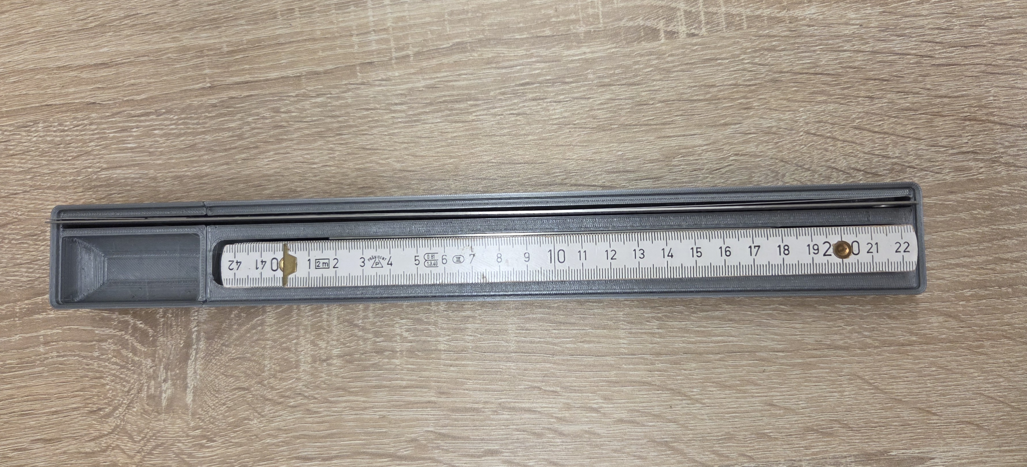 Gridfinity for Meter 30cm ruler (REMIX)