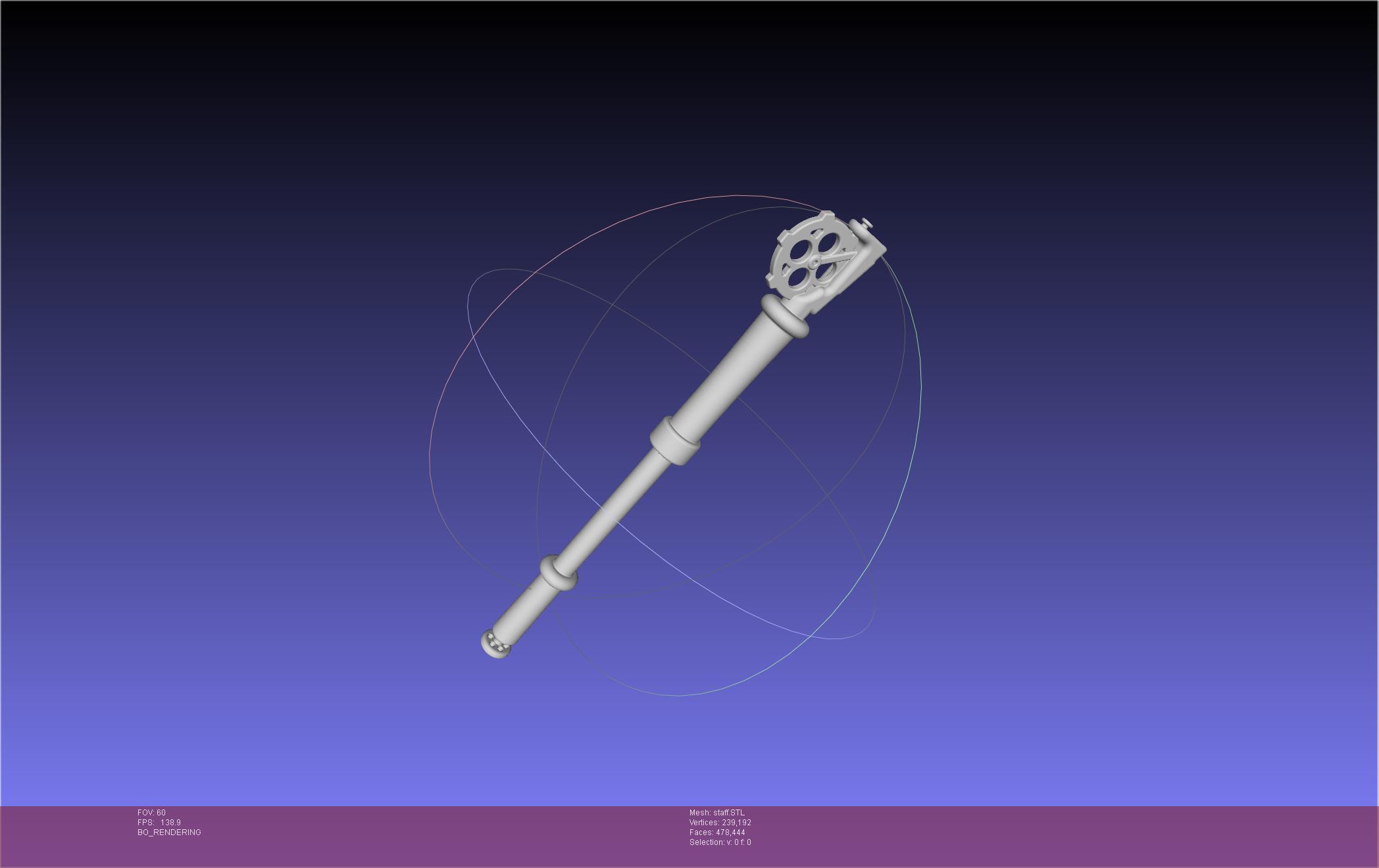Arcane Ekko Staff