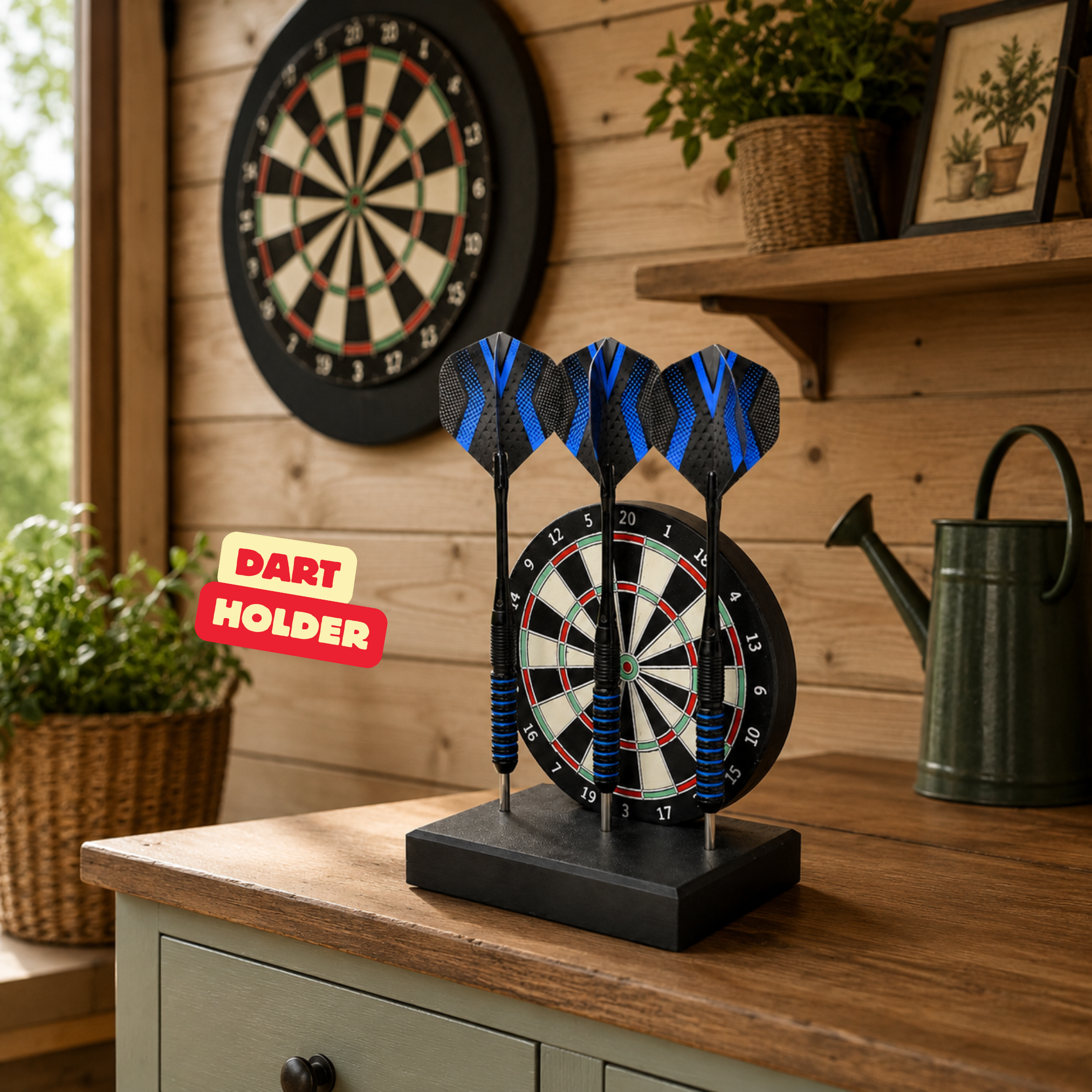DART HOLDER (+CUSTOMIZATION) / DART GIFT / DART EQUIPMENT / DART BOARD HOLDER