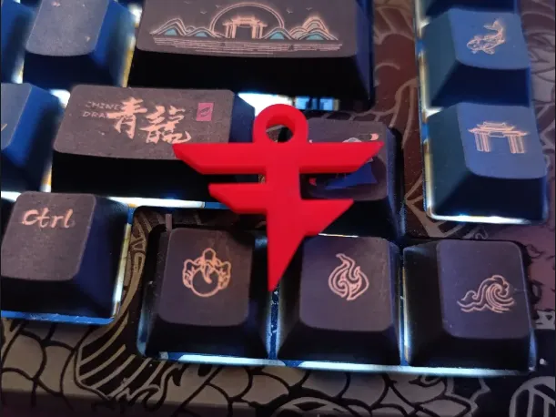 FaZe Clan Logo keychain