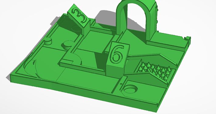 Miniatura 7 do modelo 3D Mini golf