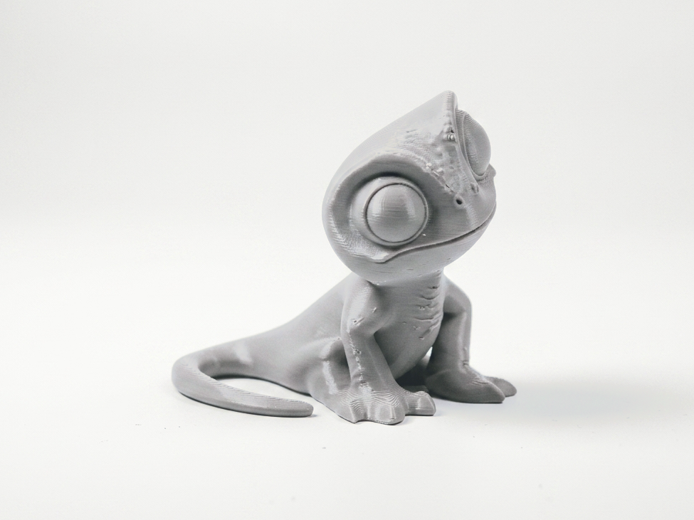 Cute Lizard Figurine Chibi Character 3D Printable