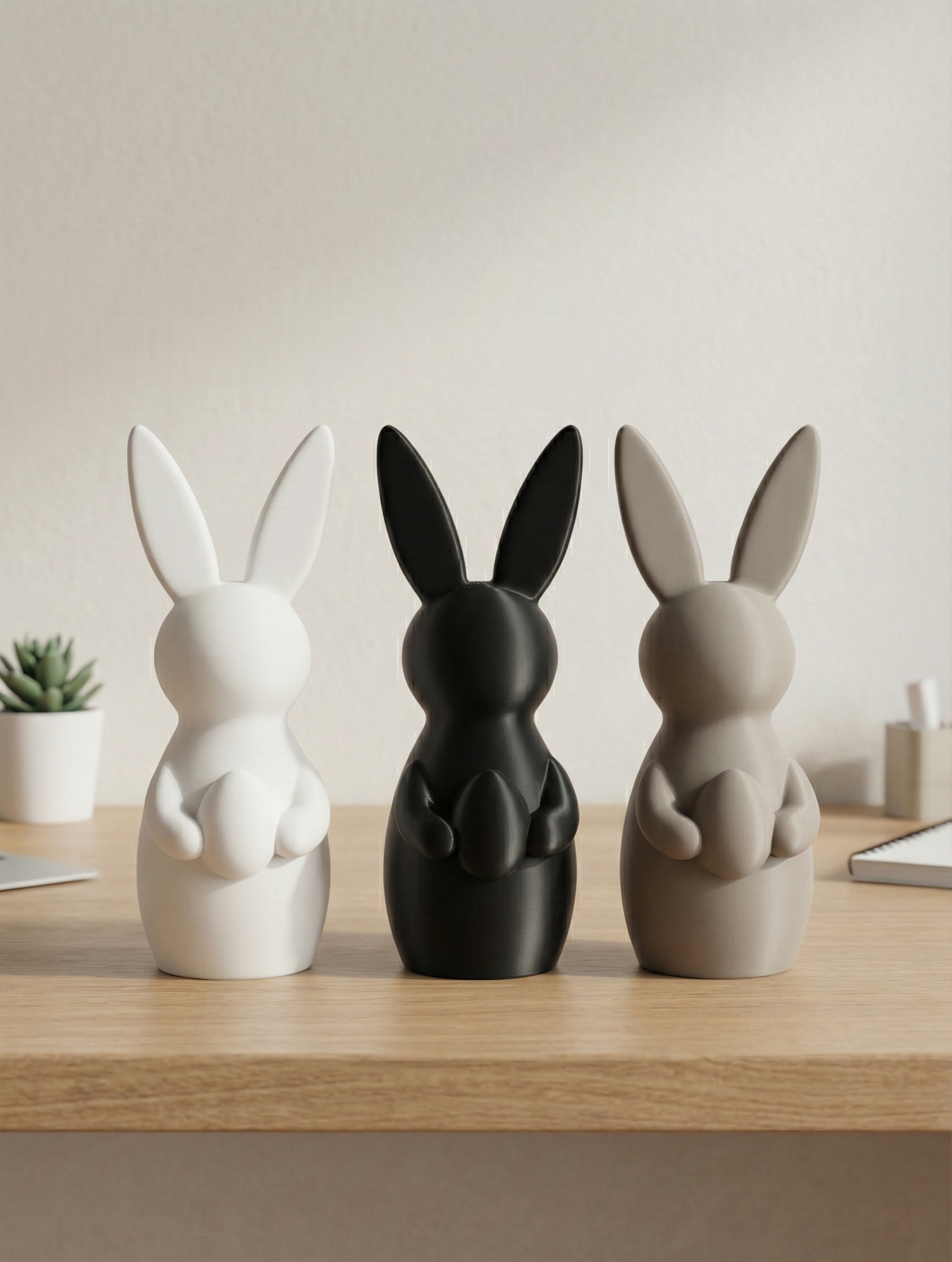 Cute Bunny - Minimalist Easter Decor