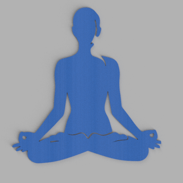 Zen Minimalist Design 3D model by PrintVision