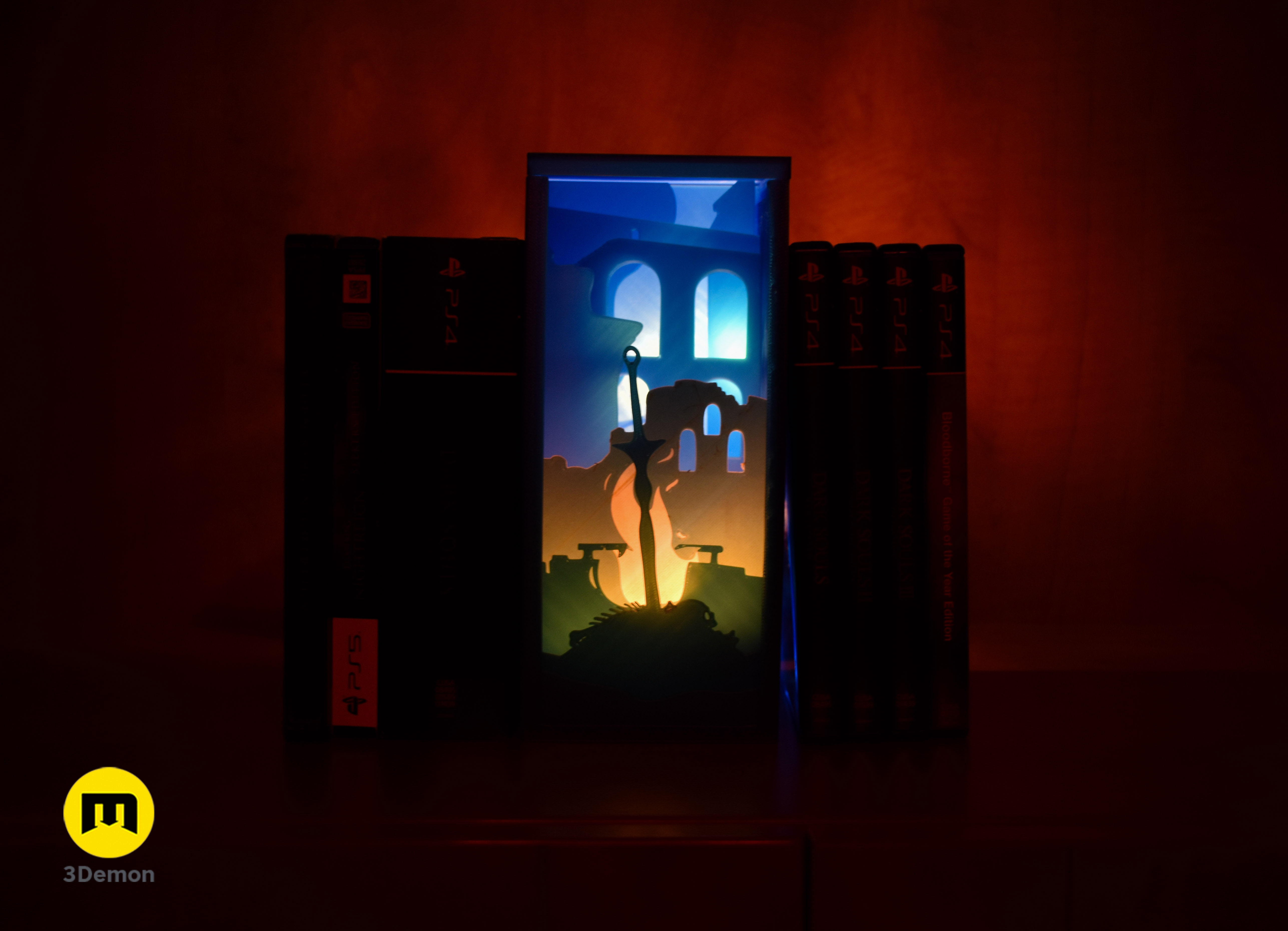Dark Souls Bonfire Book Nook — miniatura 5