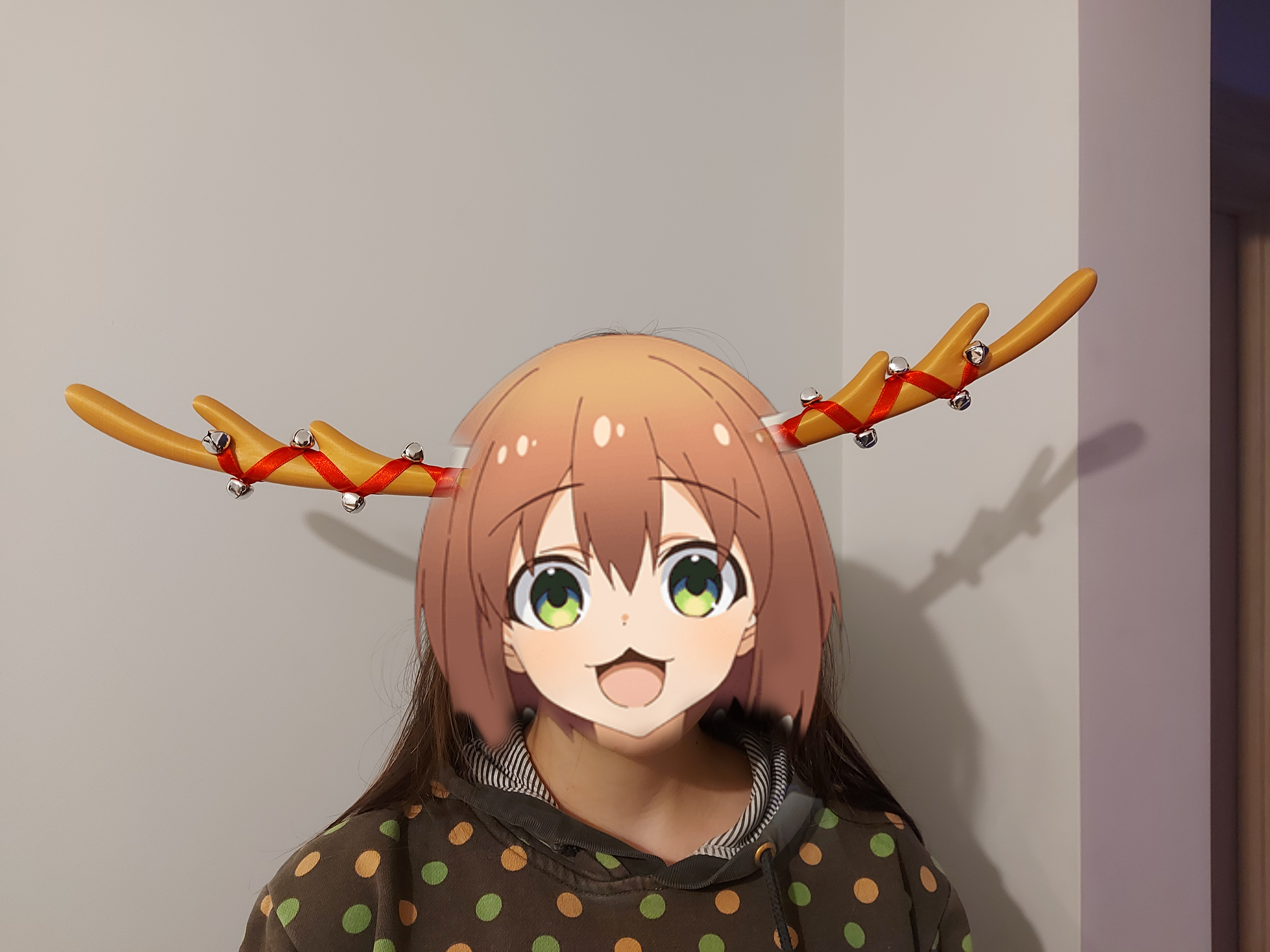 Shikanoko Nokonoko Koshitantan wearable deer antlers (detachable)