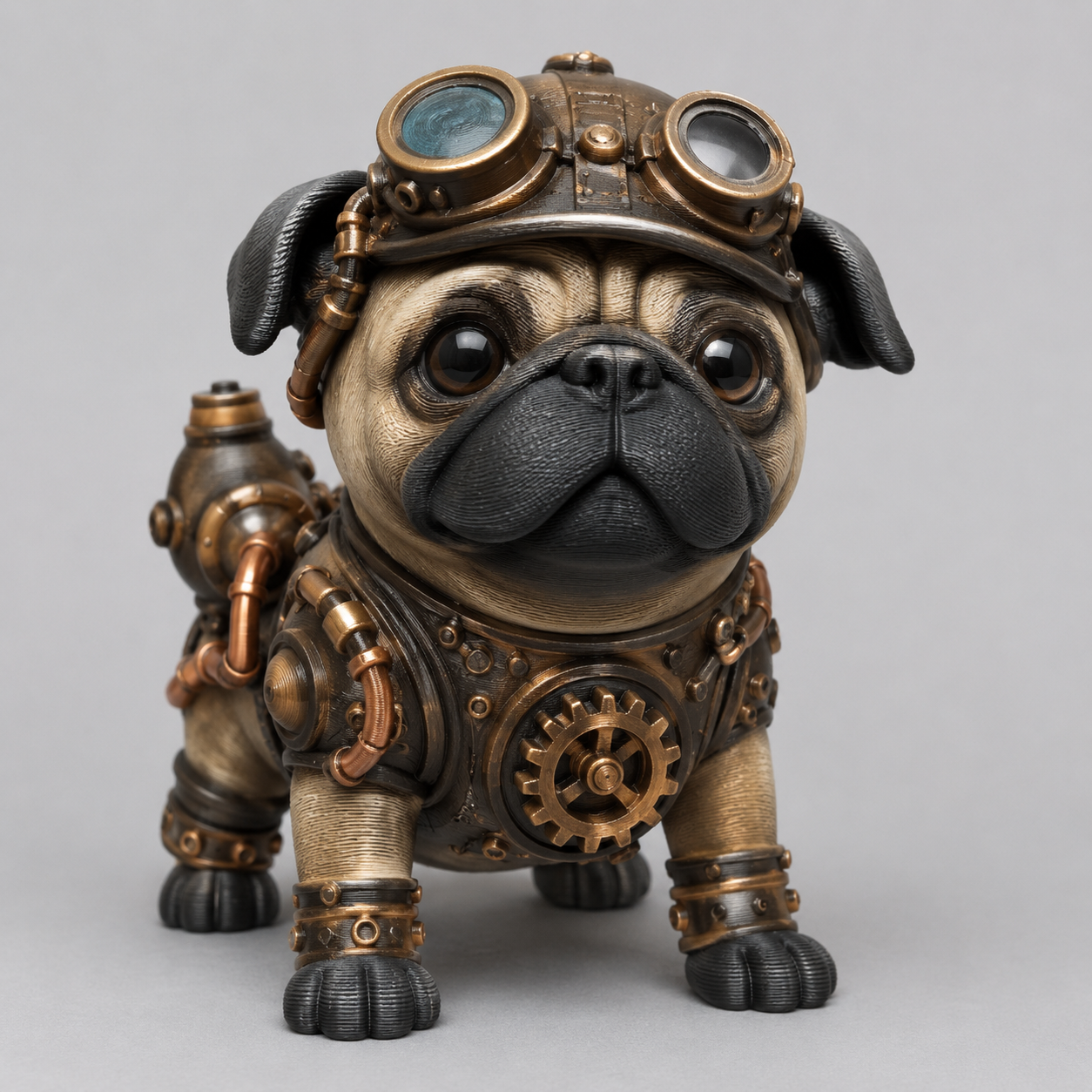 Steampunk-Pug/Mops