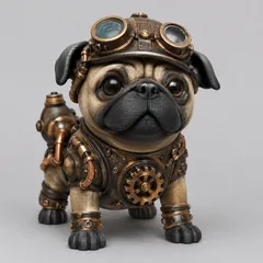 Steampunk-Pug/Mops