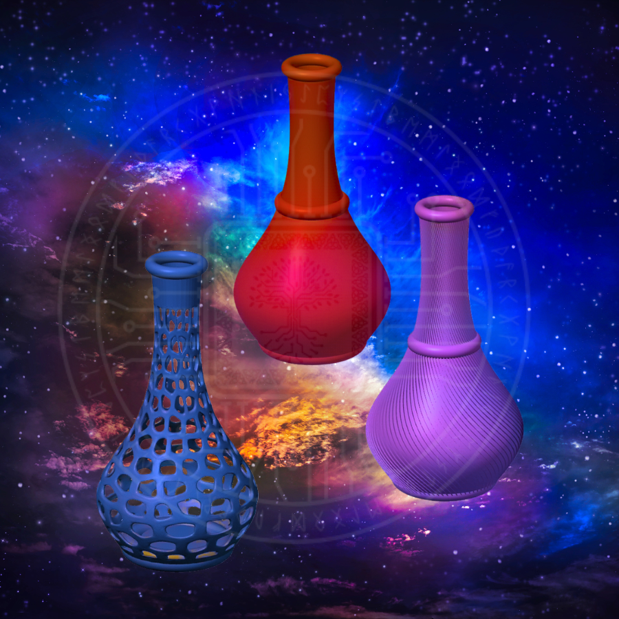 Small vase flask