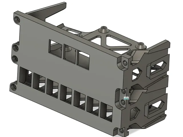 Raspberry PI 5 Plus 7 RJ45 Panel 2U Starter Panel