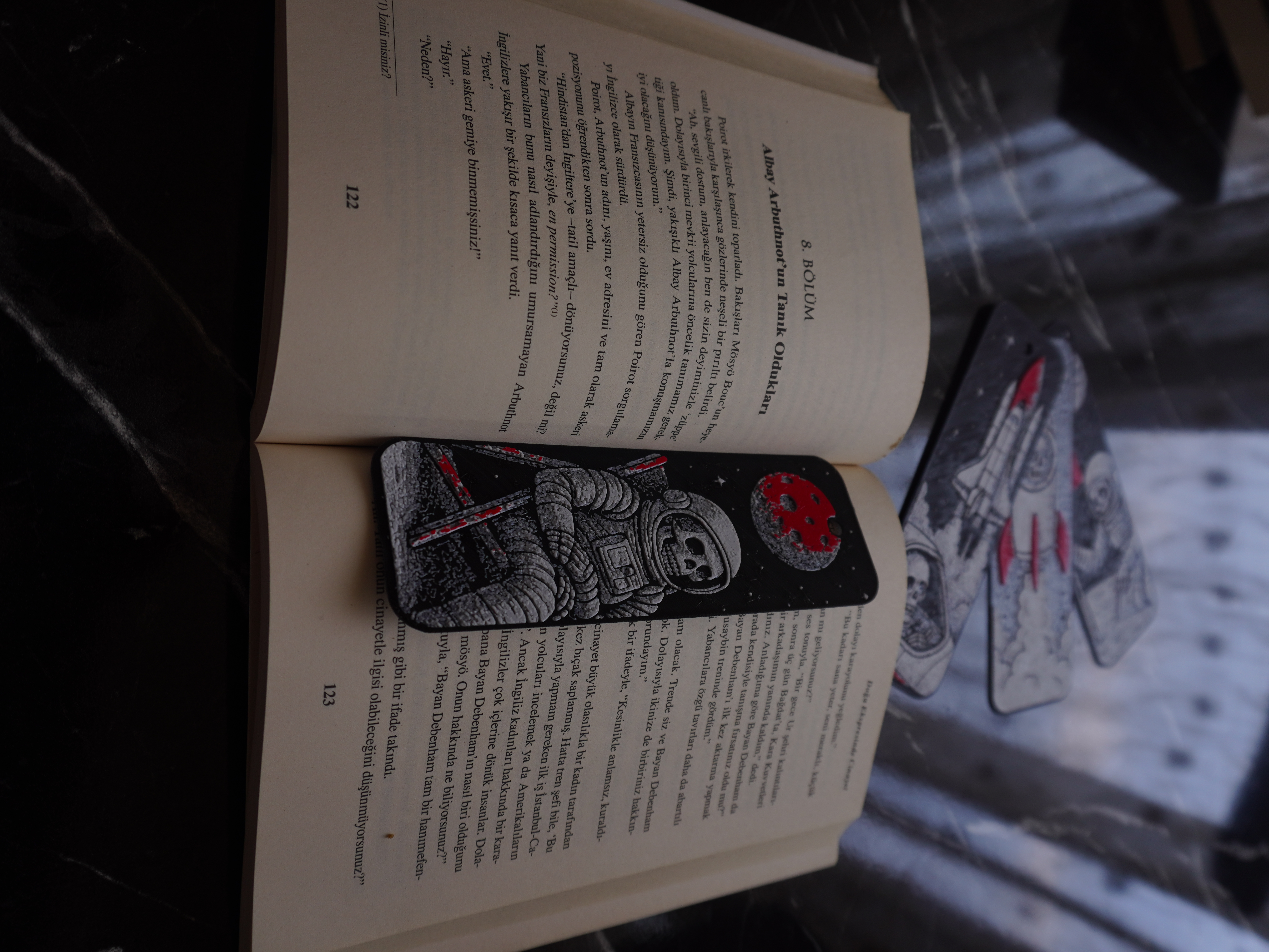 Miniatura 10 do modelo 3D Space Skeleton Bookmarks