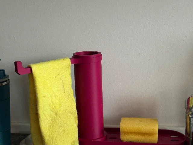 Kitchen Sink Organizer — Sponge, Cloth & Brush Holder (Minimalist & Functional)