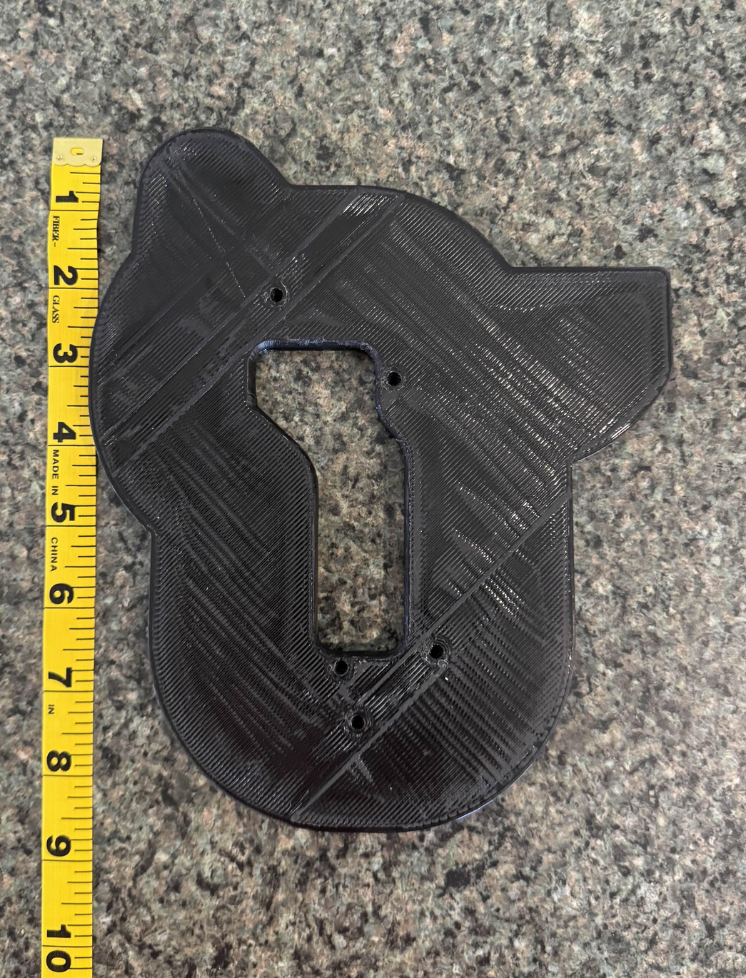 Fender Jazzmaster Control Cavity Router template