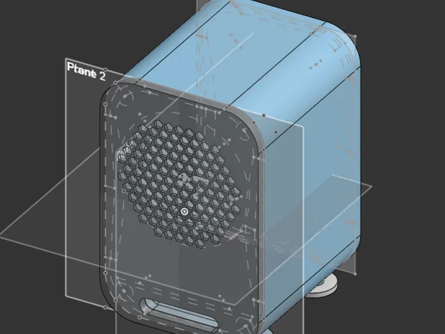passive speaker model for 2.5inch driver.