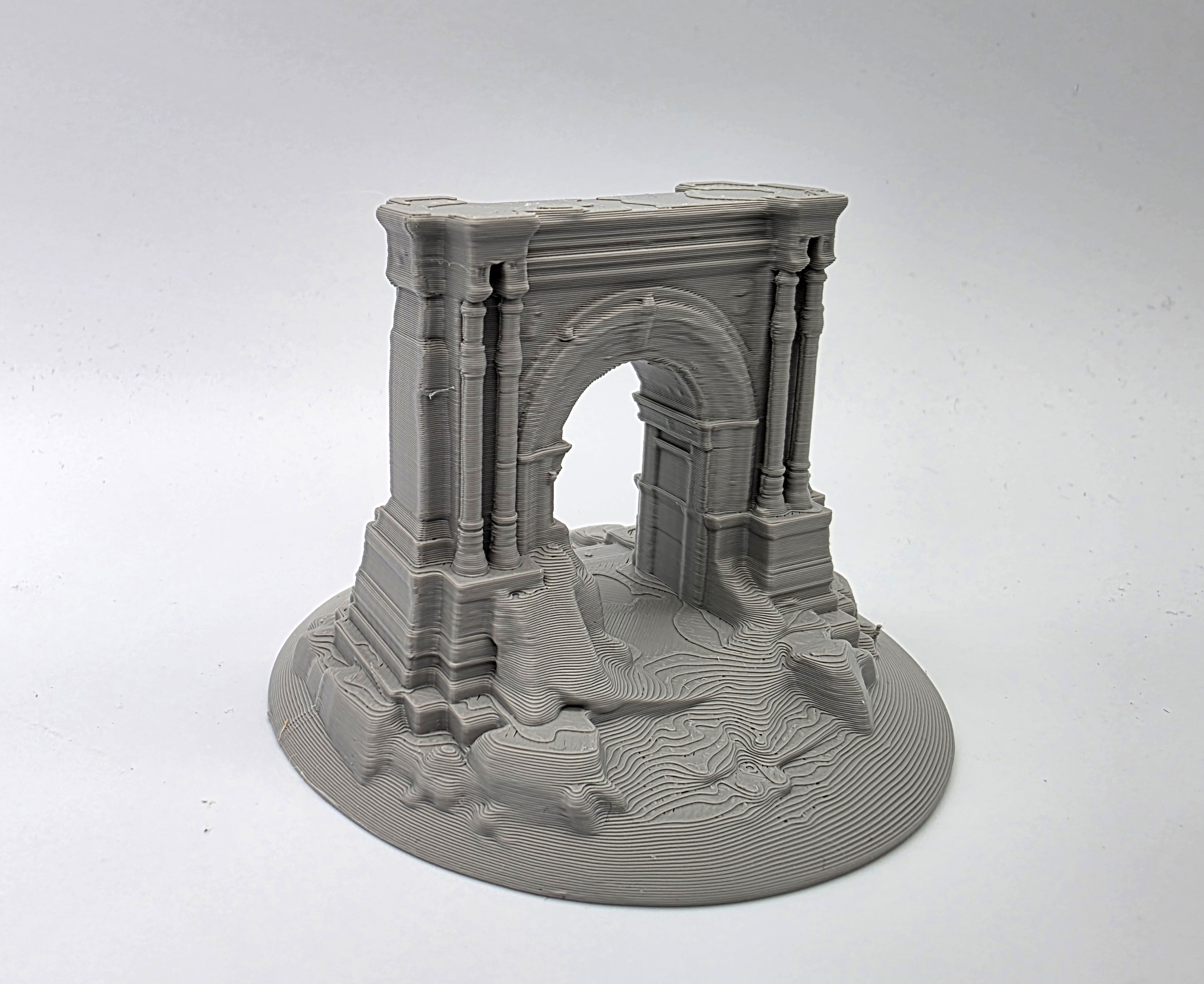Miniatura 2 do modelo 3D Gothic Arch Miniature