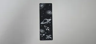 Rocket Launch & Saturn Space Bookmark