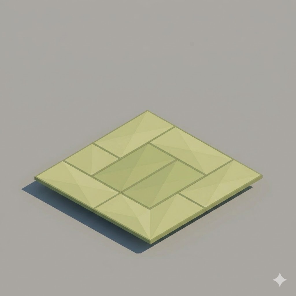Low Poly Training Tatami