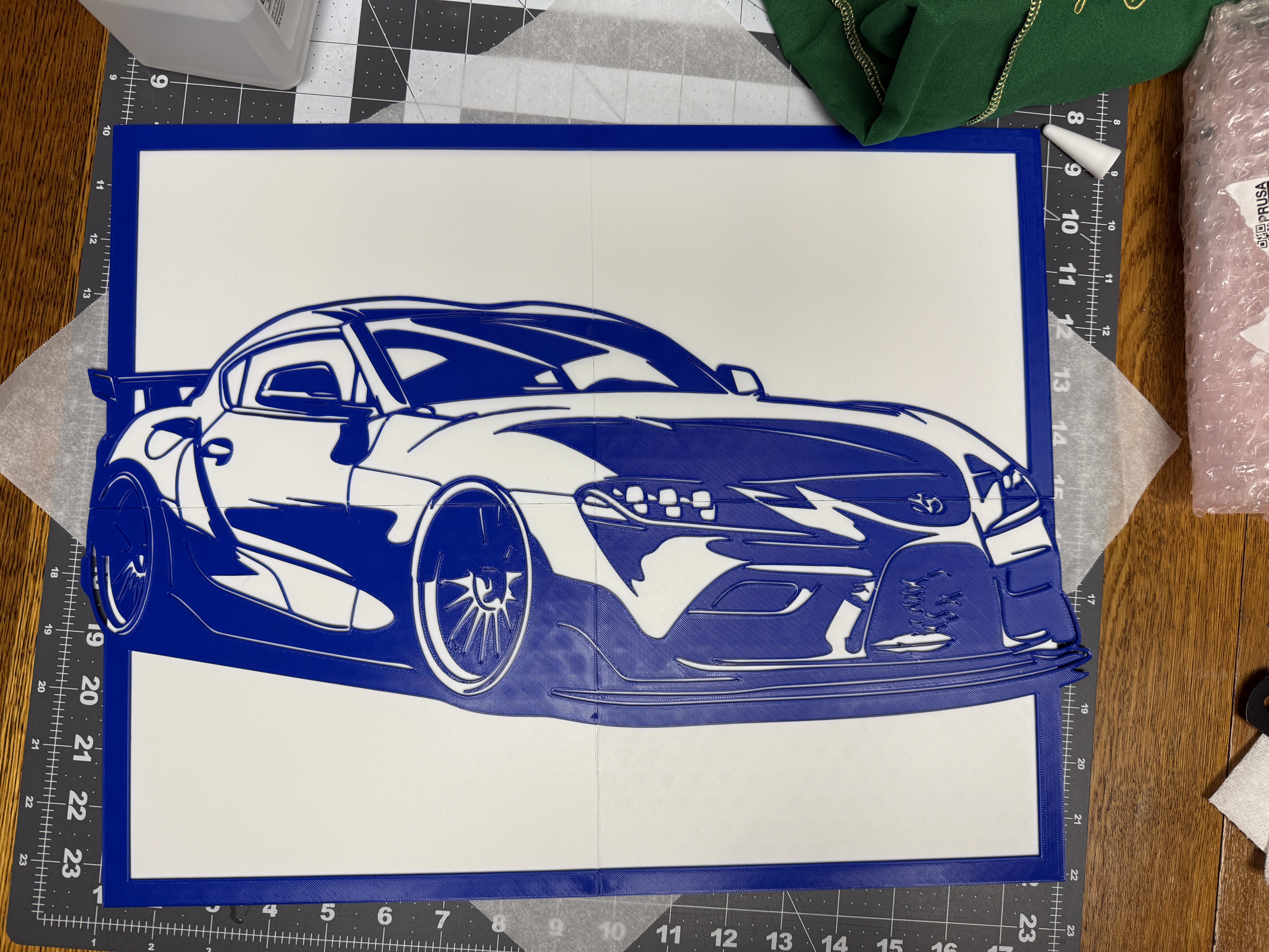 Supra with Background