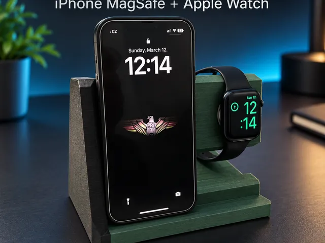 iPhone MagSafe + Apple Watch Charging Dock