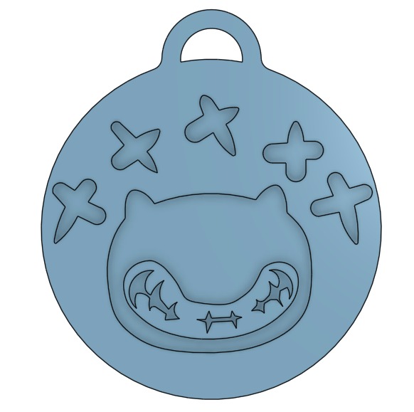 hololive adevnt logo keychain