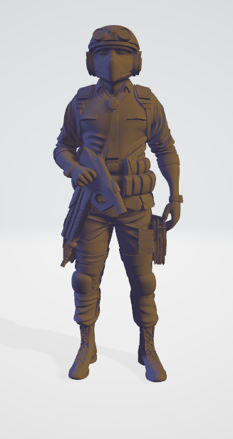 Military Soldier Model