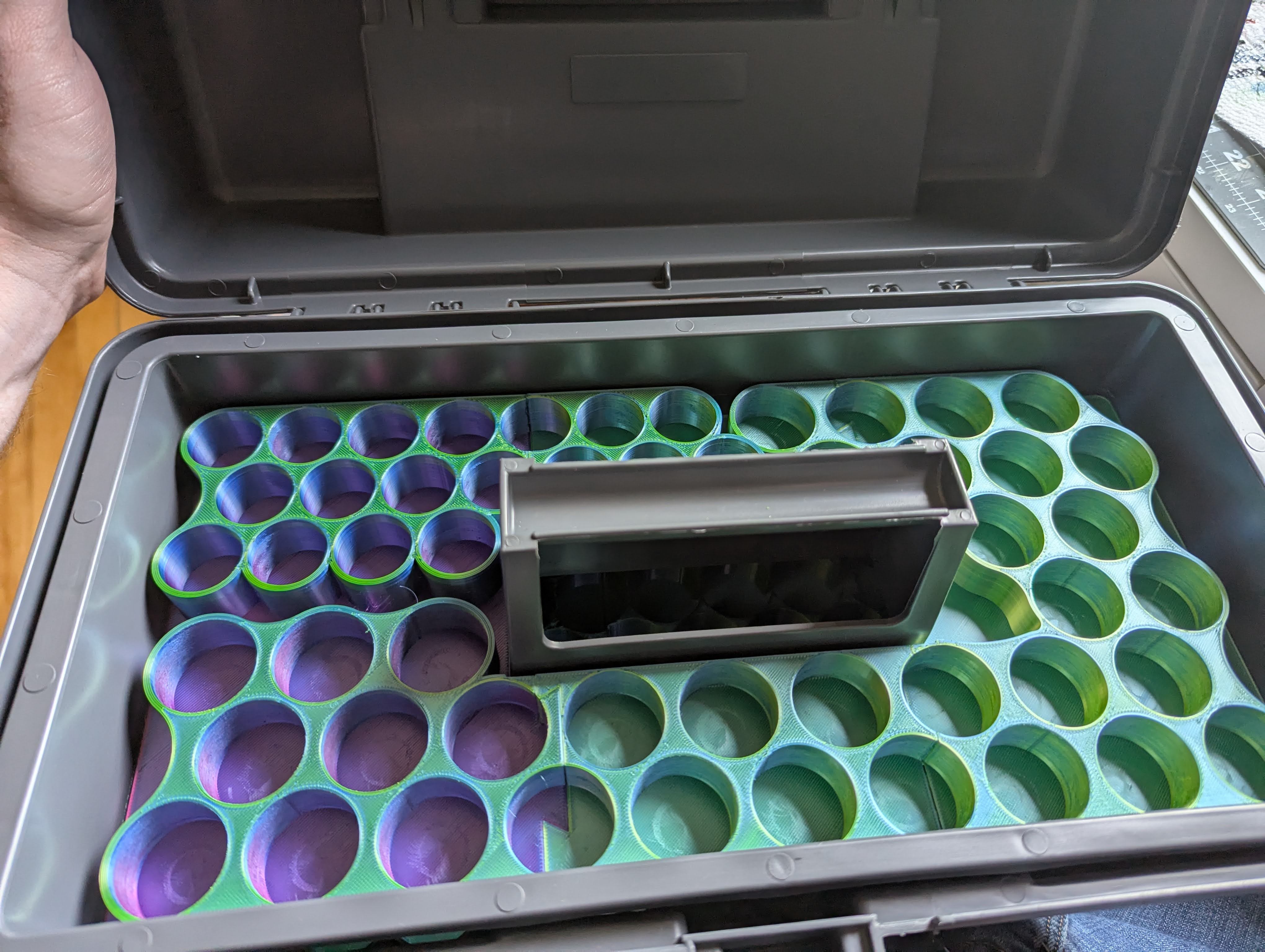 P3 Paint Pot Organizer for Plano Grab 'N Go 16" (PMC 452-006)