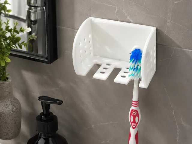 Wall Mounted Toothbrush Holder (Family or Duo)