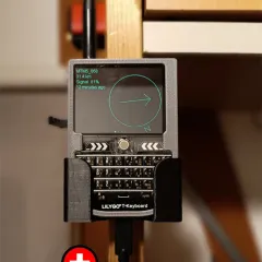 Wall mount holder for Lilygo T-Deck with w/SMA SNAP Case