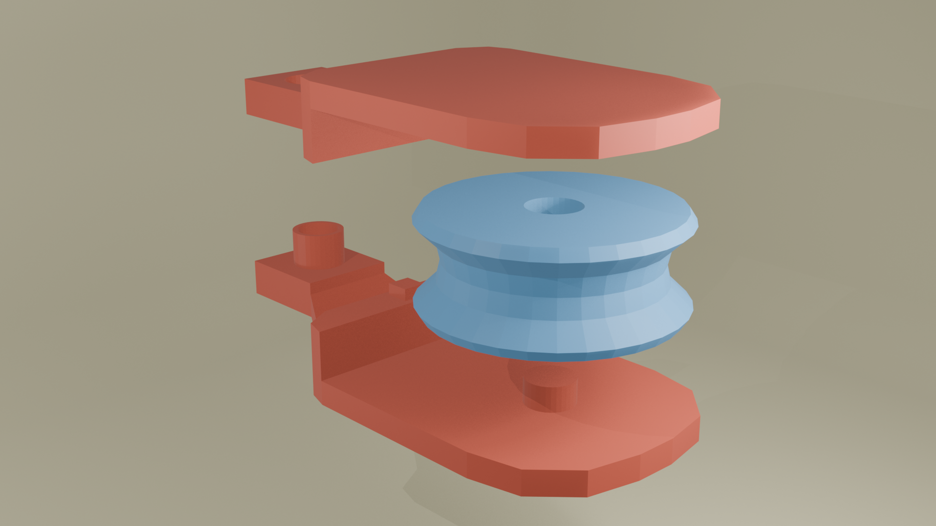 Miniatura 2 do modelo 3D Simple Pully v0.1