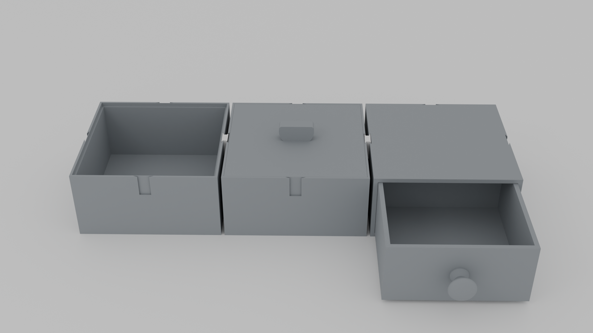 Miniatura 4 do modelo 3D Modular desk organiser - Customisable