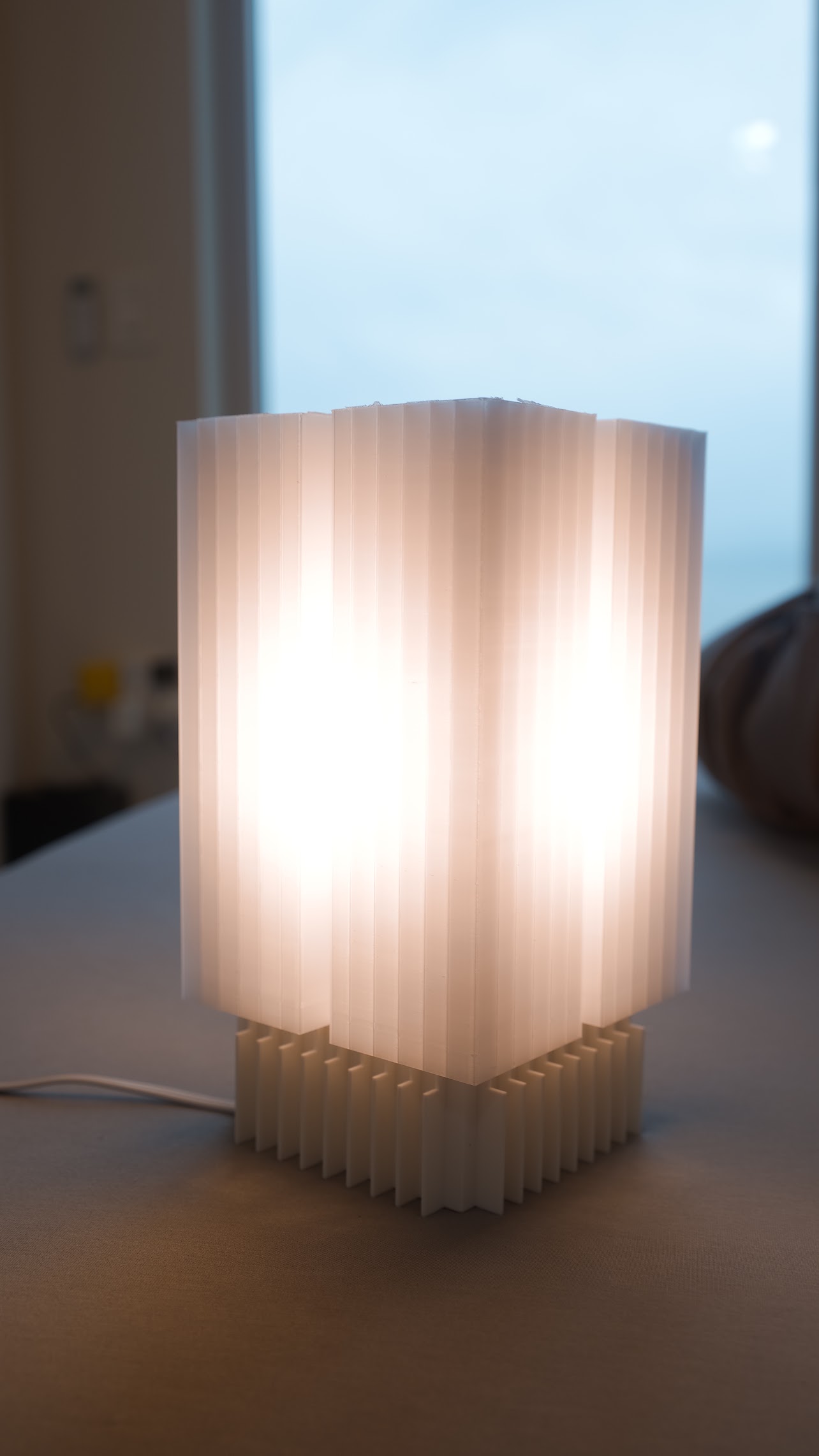 SS-0003 Brutalist Table Lamp