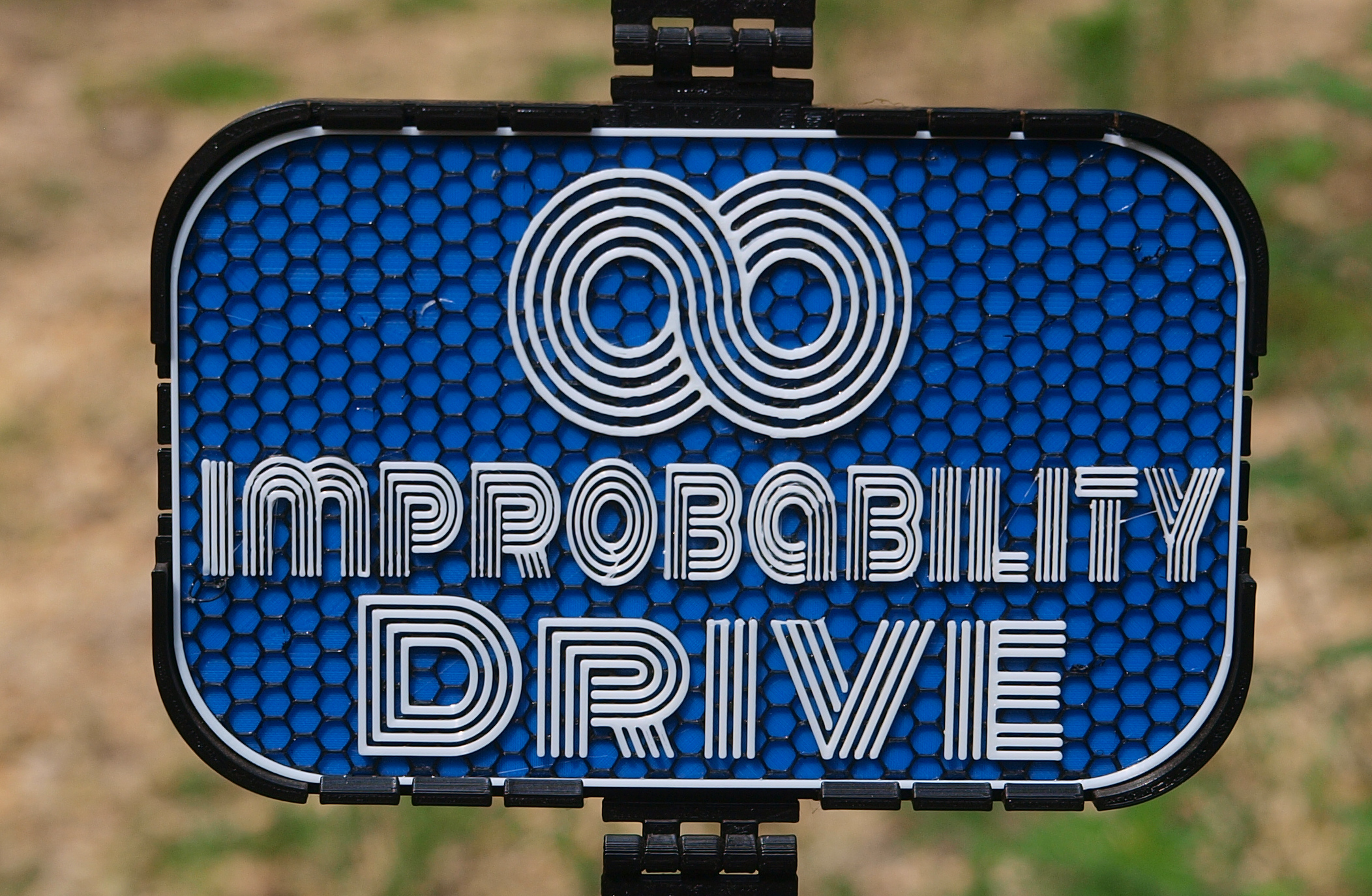 Infinite Improbablity Drive sign