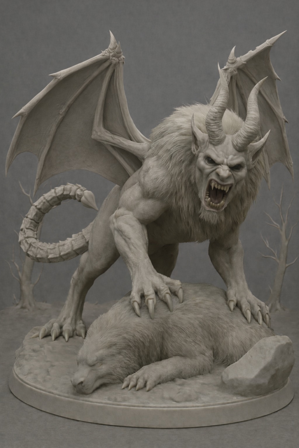Mantichora (inspirováno světem Zaklínače)
