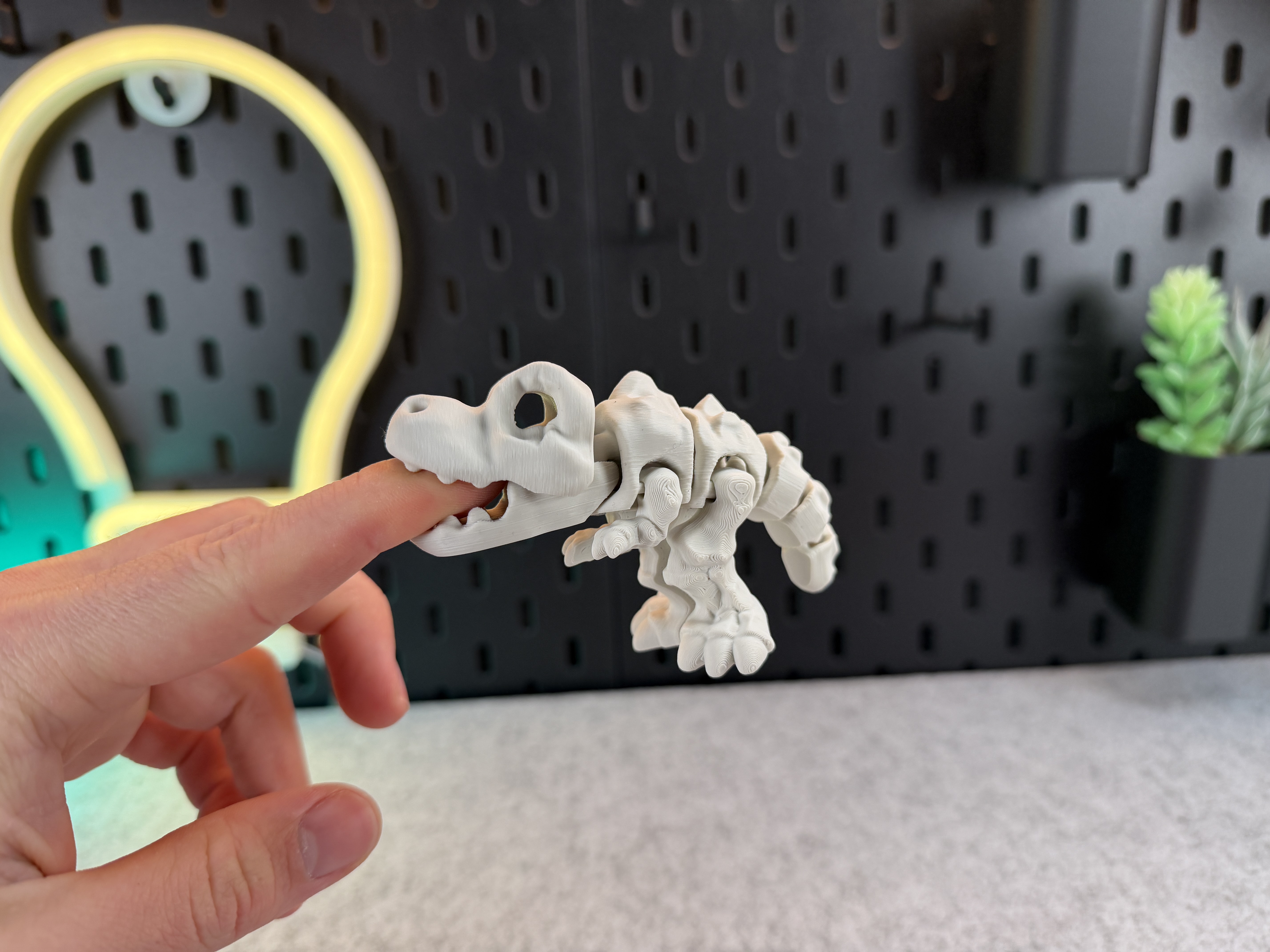 Articulated Skeleton Trex — miniatura 5