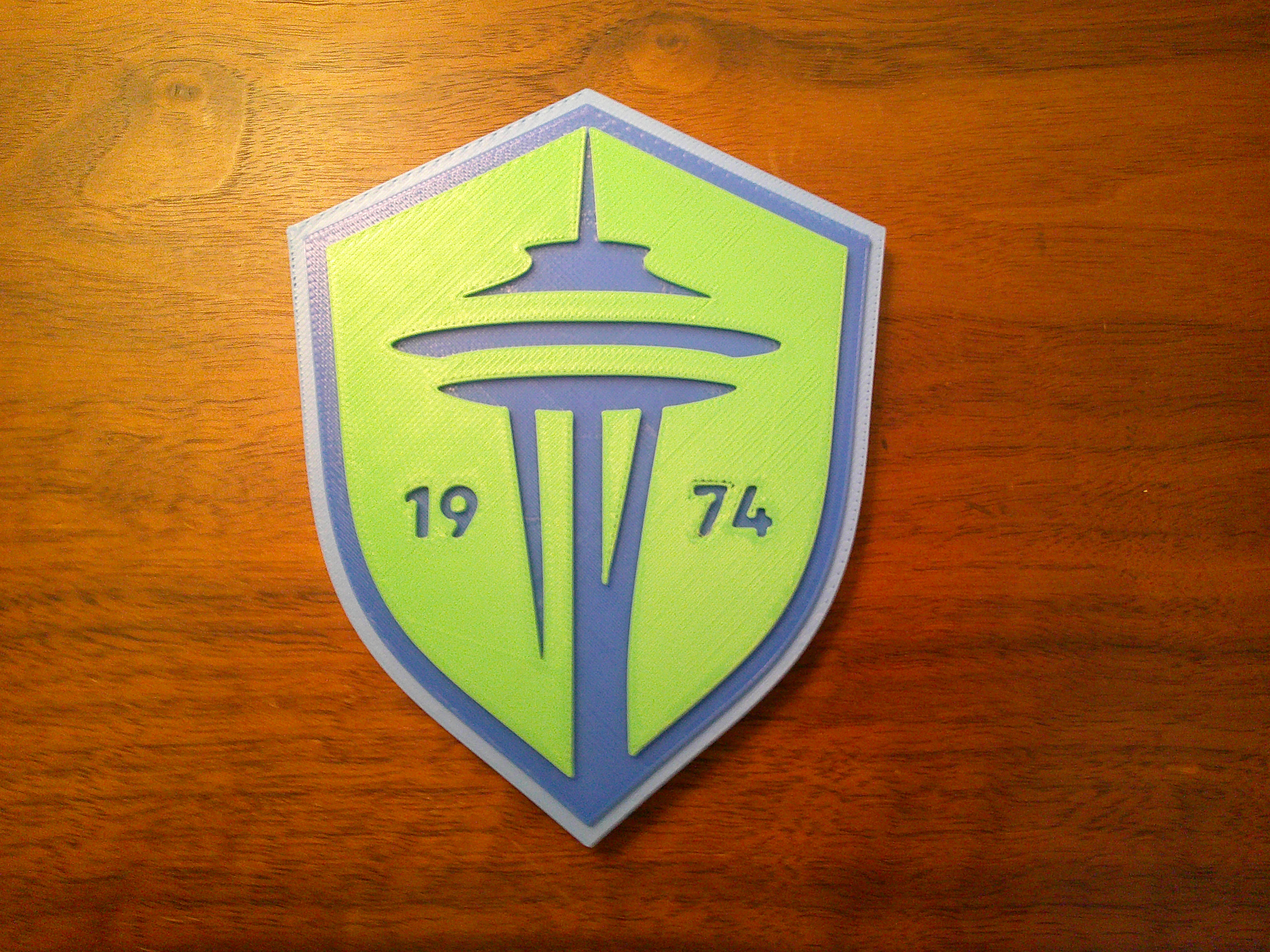 Seattle Sounders Logo Coaster or Plaque