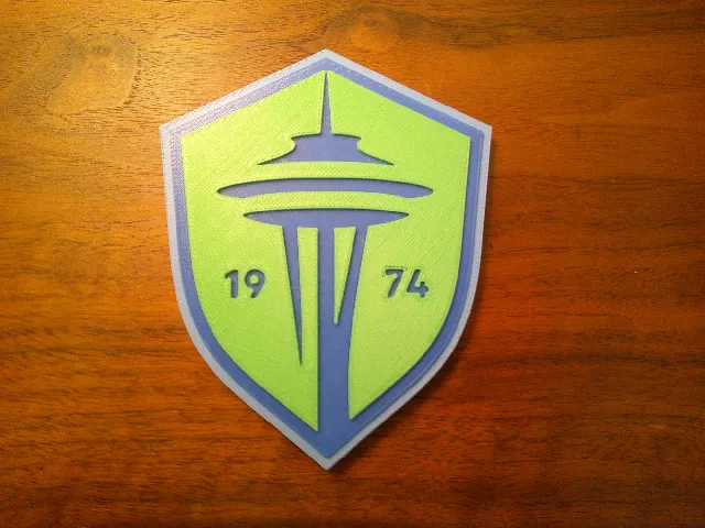 Seattle Sounders Logo Coaster or Plaque