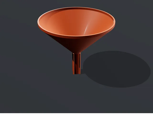 Kitchen Funnel 100 mm with Air Ribs