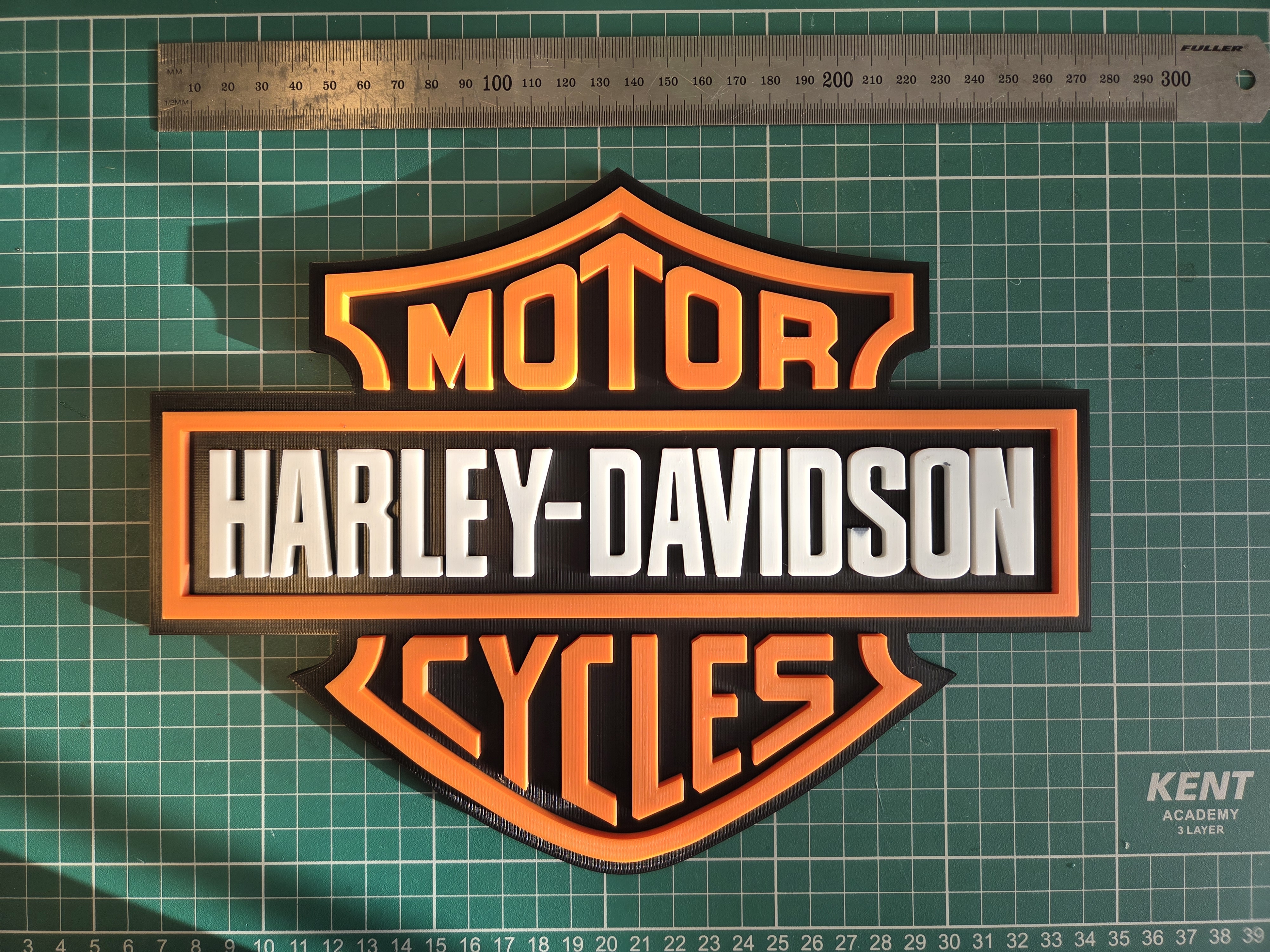 Harley Davidson Badge Full Paint
