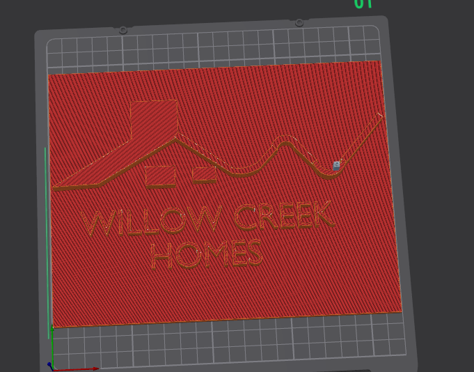 willow creek homes logo