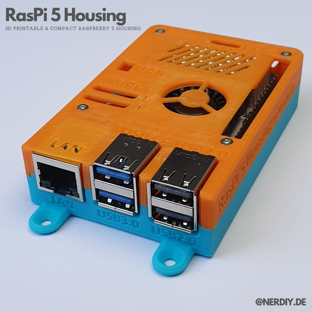 Raspberry Pi 5 case by Nerdiy.de — miniatura 4