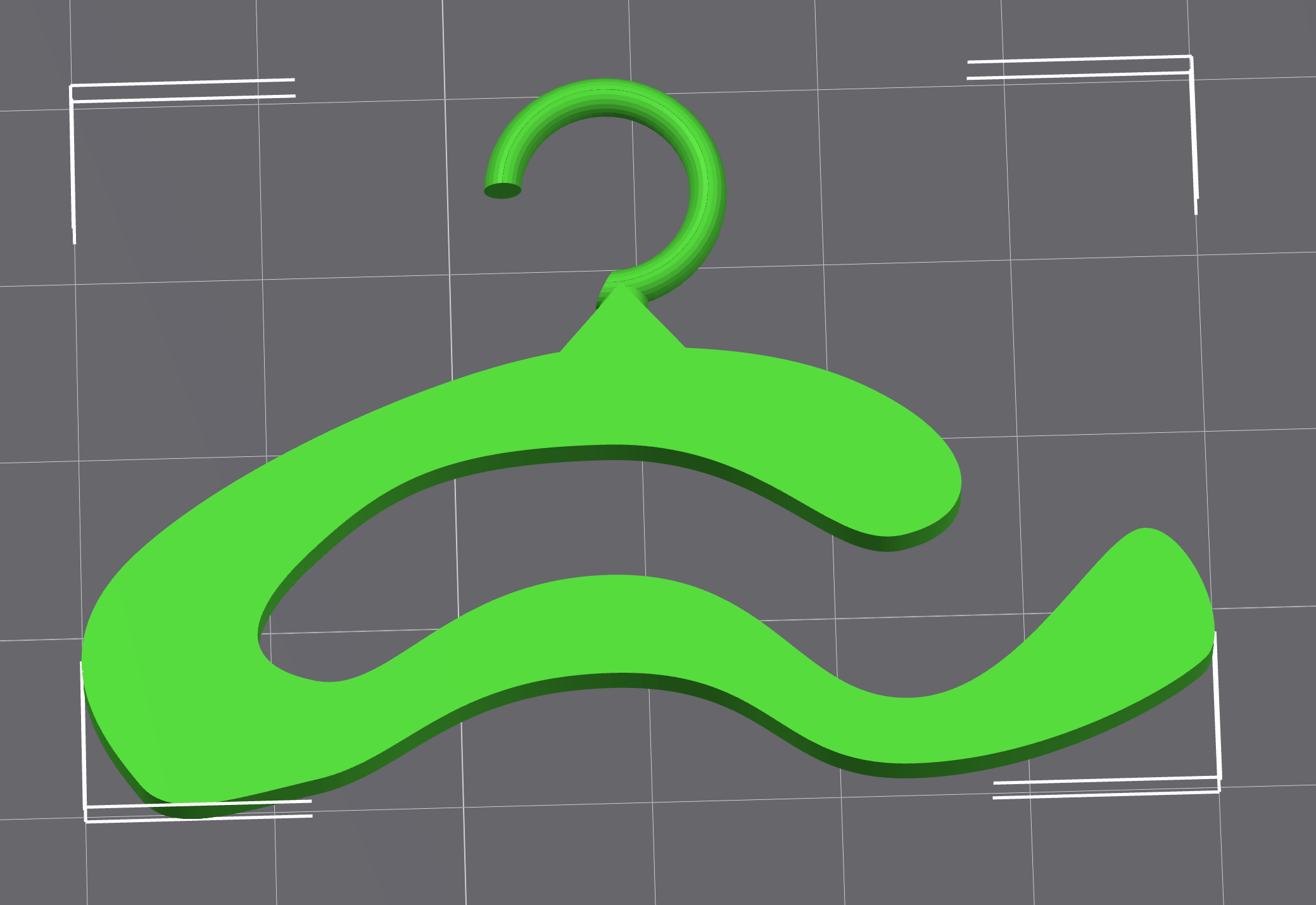 Barbie Open Hanger